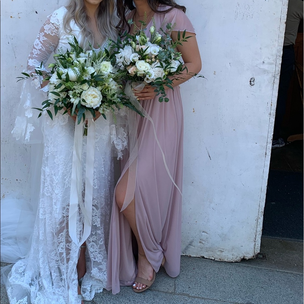 Beautiful Whimsical Vintage Rose Maxi Dress